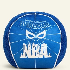 Spider-Man NBA Plush Basketball Pillow - Blue & White
